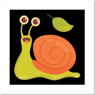 snail Posters and Art